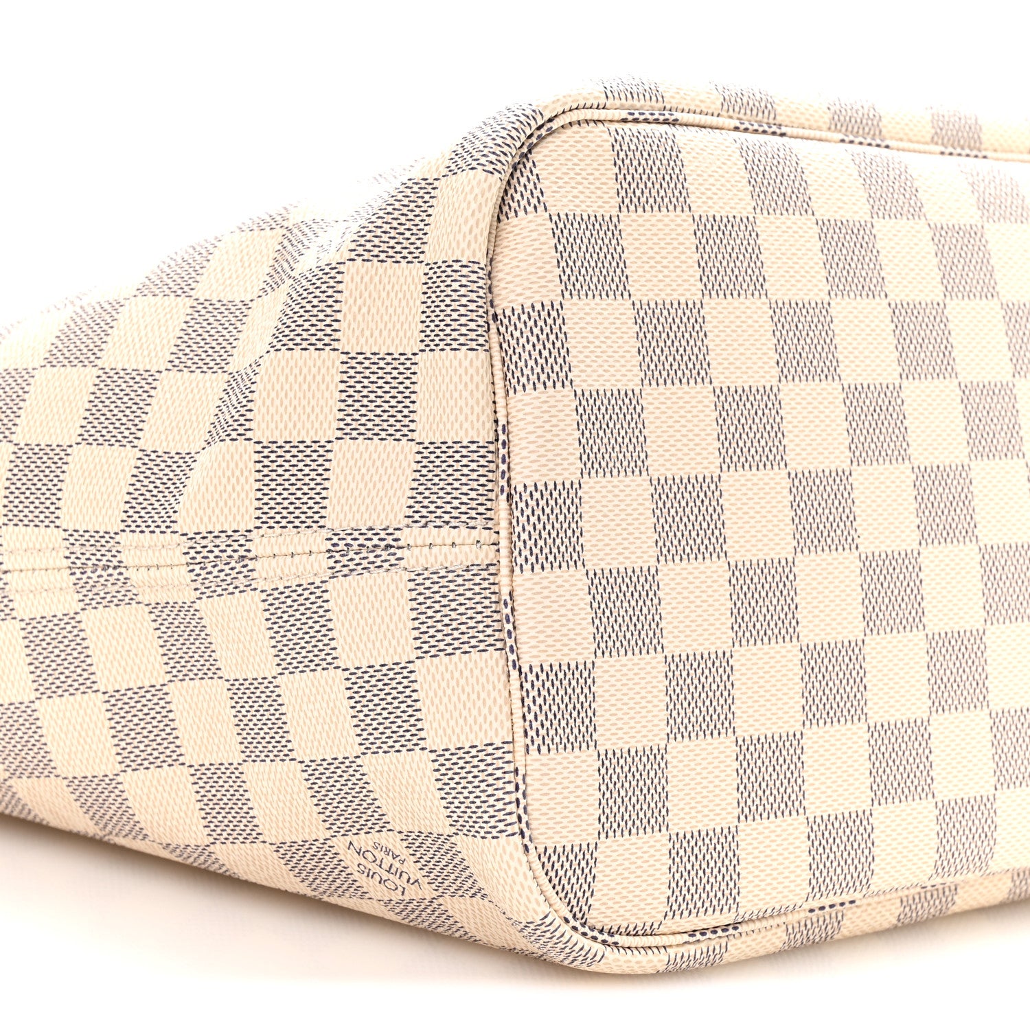 Louis Vuitton Damier Azur Neo Neverfull MM Rose Ballerine 9 of 10