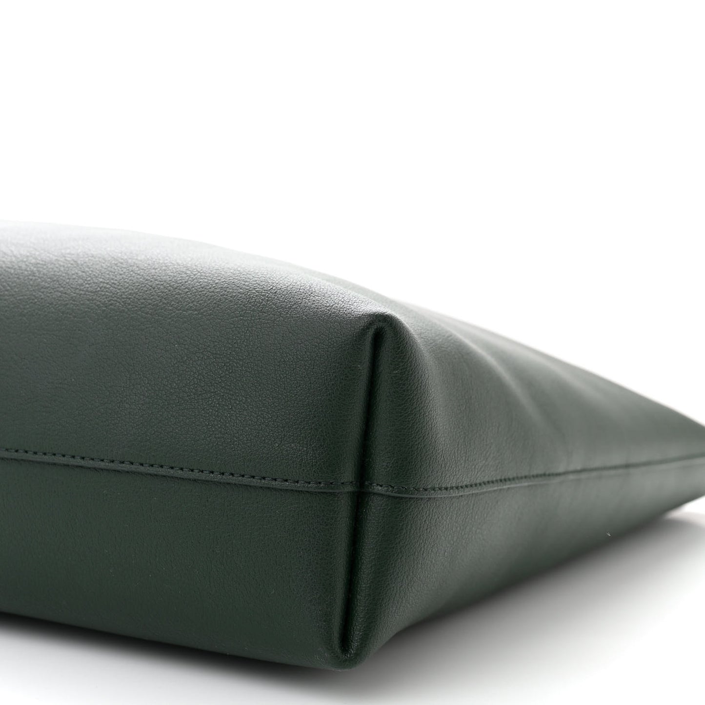 Calfskin North-South Shopping Tote Green