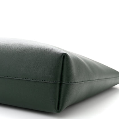 Saint Laurent Calfskin North-South Shopping Tote Green 11 of 12