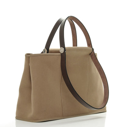 Hermes Toile Cabag 39 Etoupe 3 of 7