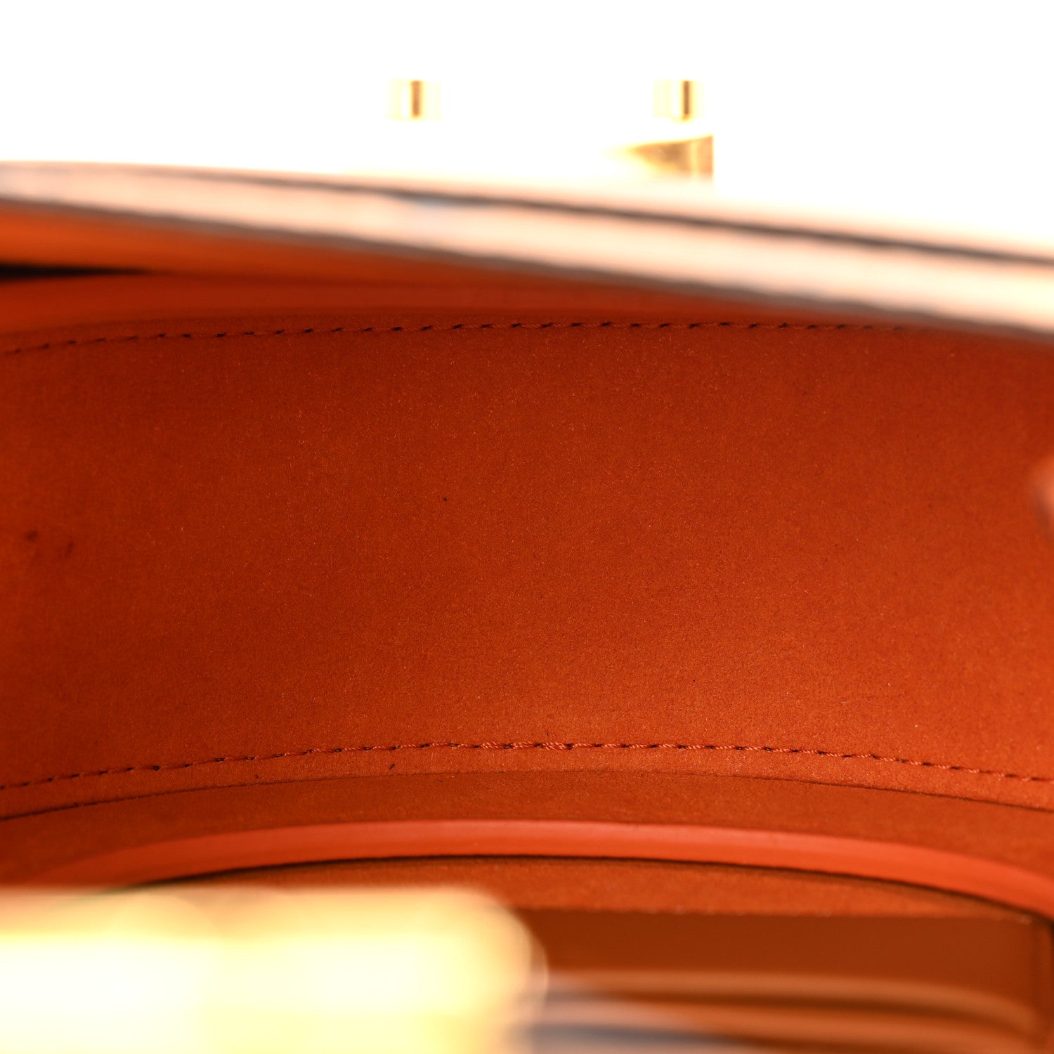 MCM Visetos Small Patricia Saddle Bag Cognac 5 of 12