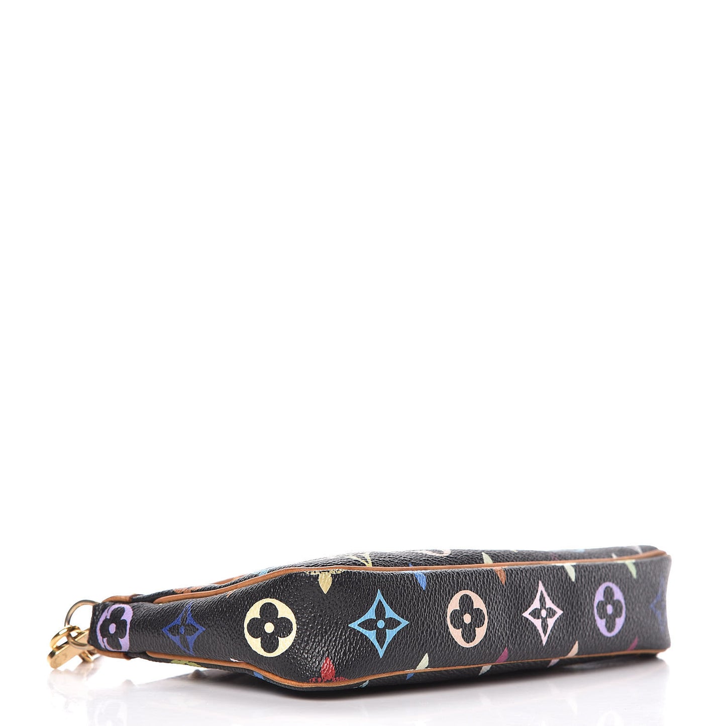 Monogram Multicolor Pochette Accessories Black
