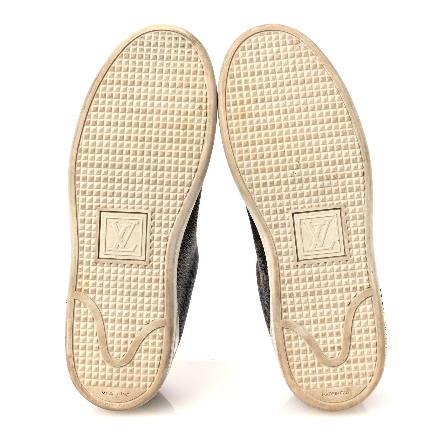 Louis Vuitton Patent Monogram Frontrow Sneakers 37 7 of 16
