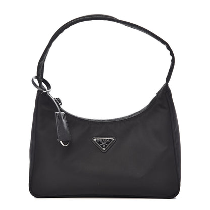 Prada Tessuto Nylon Mini Re-Edition 2000 Bag Black 1 of 12