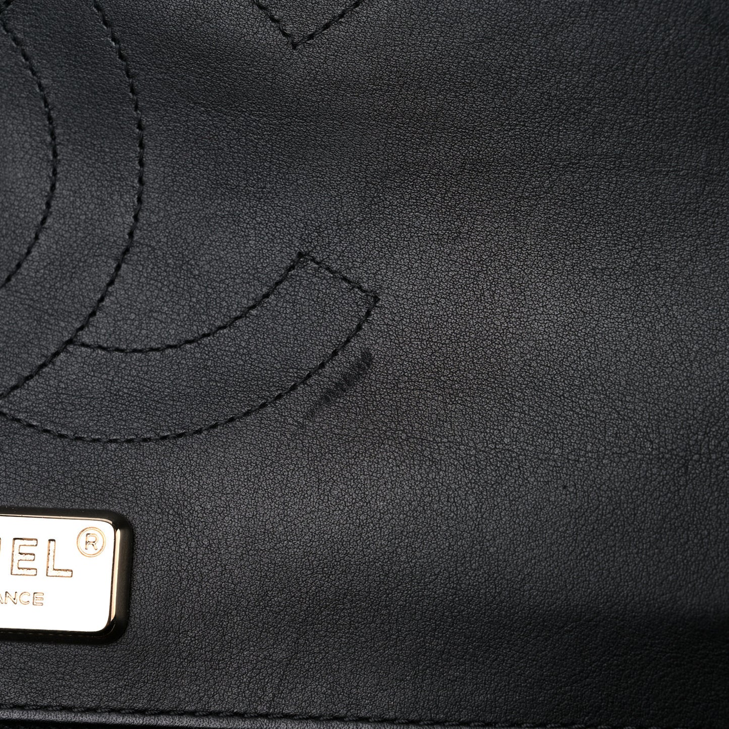 Alligator Jumbo Double Flap Black