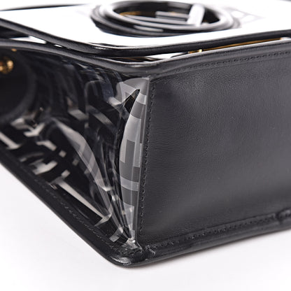 Fendi TPU FF Vitello Century F is Fendi Small Kan I Shoulder Bag Black 8 of 9