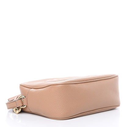 Gucci Pebbled Calfskin Small Soho Disco Bag Rose Beige 4 of 16