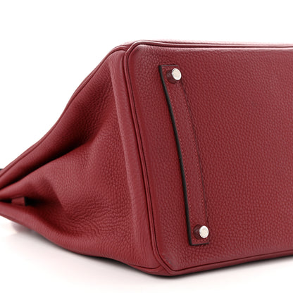 Hermes Togo BIRKIN 35 Rouge Grenat 9 of 11
