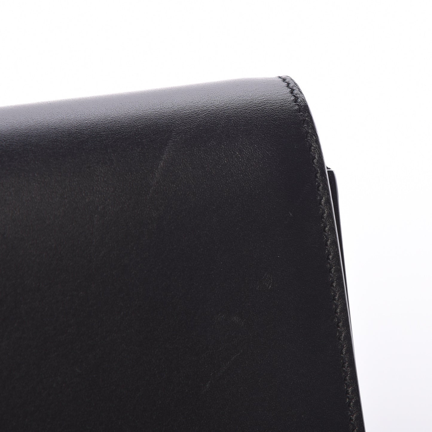 Calfskin Classic Monogram Tassel Clutch Black