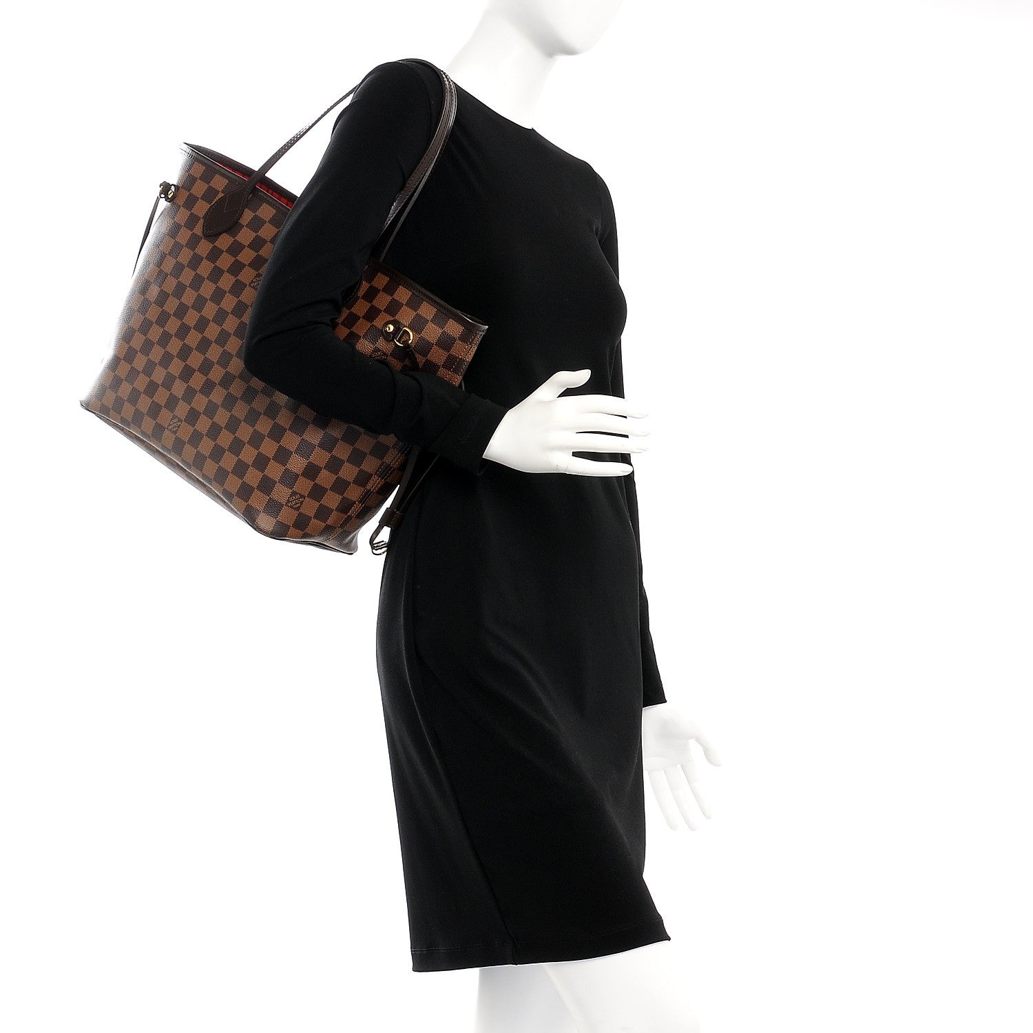 Louis Vuitton Damier Ebene Neo Neverfull MM 2 of 8