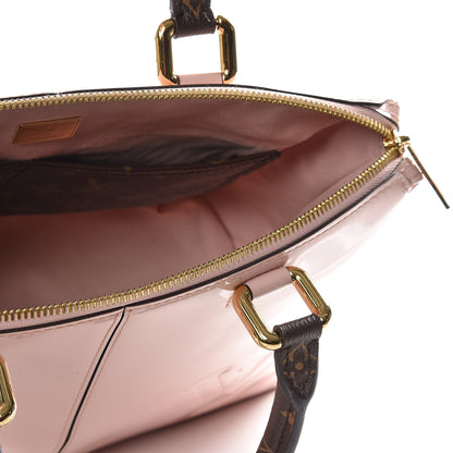 Louis Vuitton Patent Calfskin Miroir Tote Rose Ballerine 4 of 13