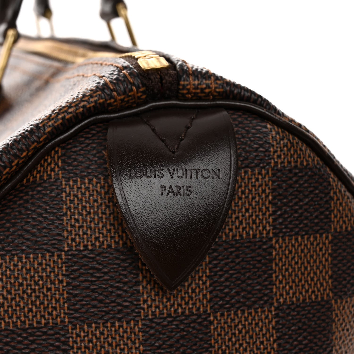 Louis Vuitton Damier Ebene Speedy 35 6 of 10