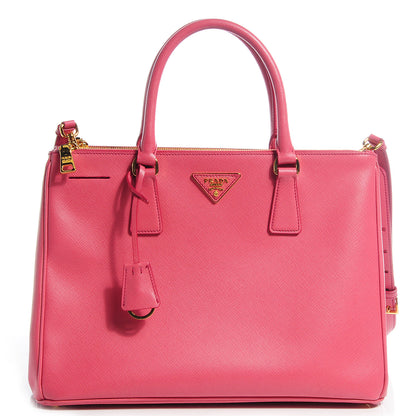 Prada Saffiano Lux Medium Double Zip Tote Tamaris 1 of 10