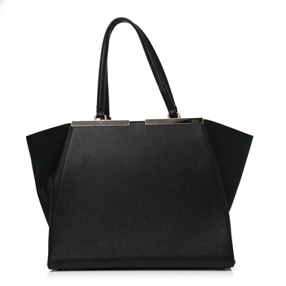 Fendi Vitello Elite Large 3Jours Tote Black 1 of 16