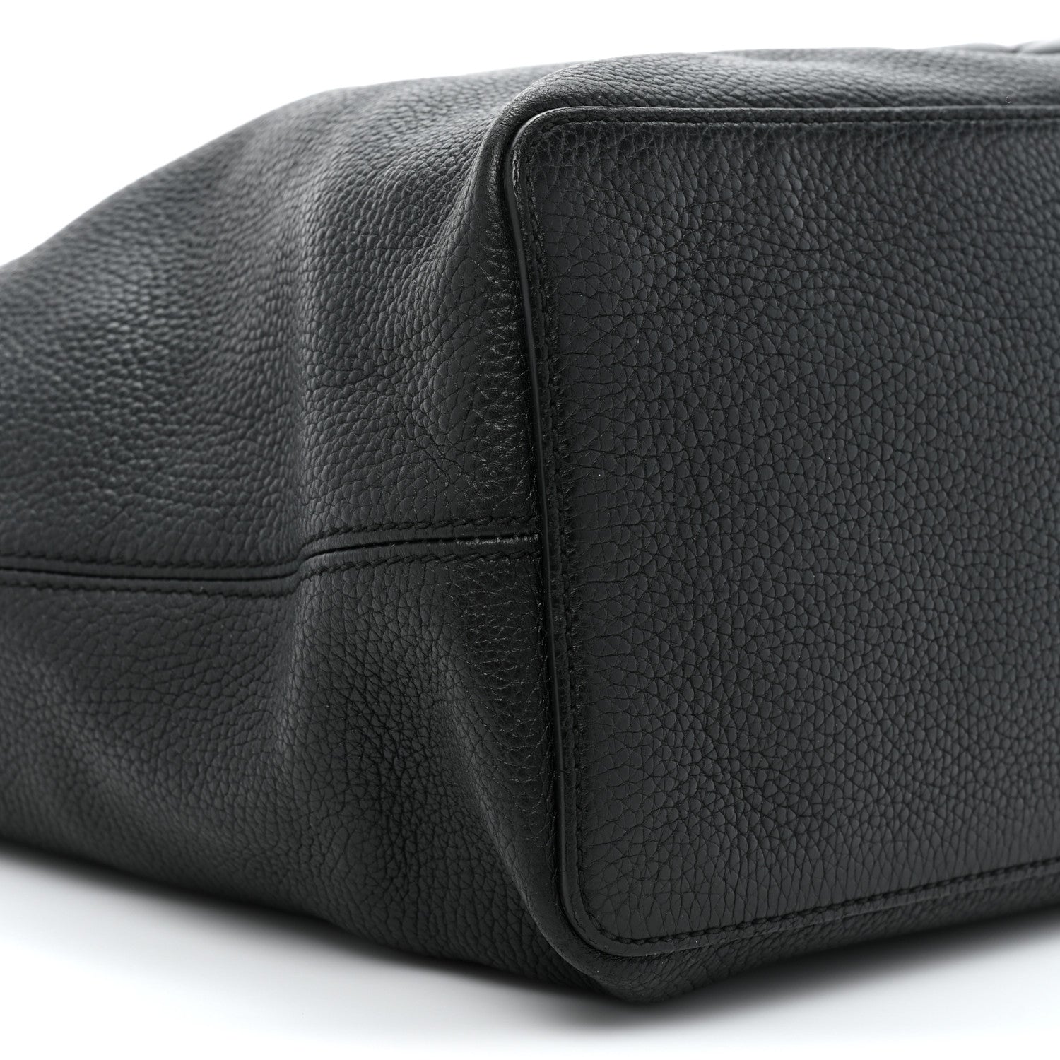 Gucci Pebbled Calfskin Large Soho Hobo Black 9 of 16