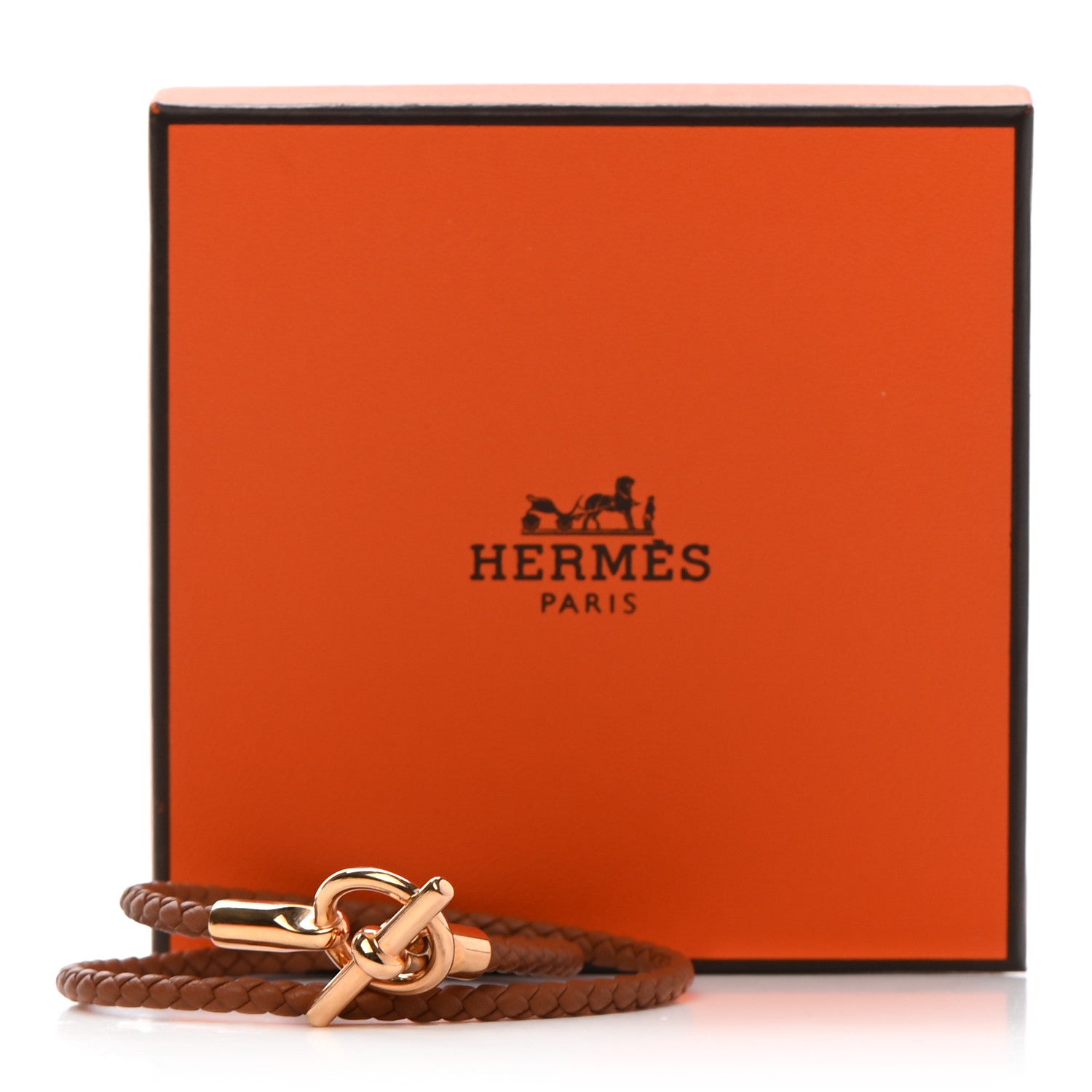 Hermes Swift Double Tour Glenan Bracelet T1 Gold 5 of 5
