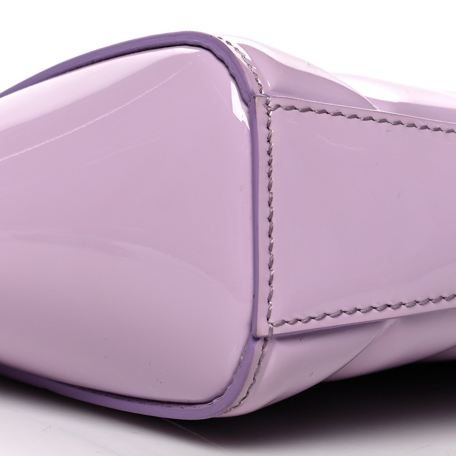 Givenchy Patent XS Lock Antigona Shoulder Bag Lilac 7 of 8