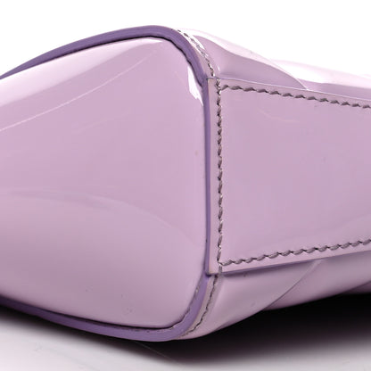 Givenchy Patent XS Lock Antigona Shoulder Bag Lilac 7 of 8