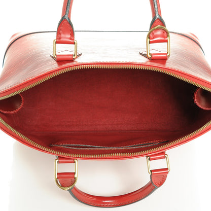Louis Vuitton Epi Alma PM Castillan Red 5 of 6