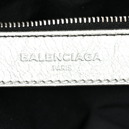 Balenciaga Metallic Agneau Giant 12 Silver Hardware City Gris Aluminum 7 of 12