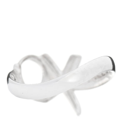 Tiffany Sterling Silver Paloma Picasso XO Ring 50 5.25 3 of 4