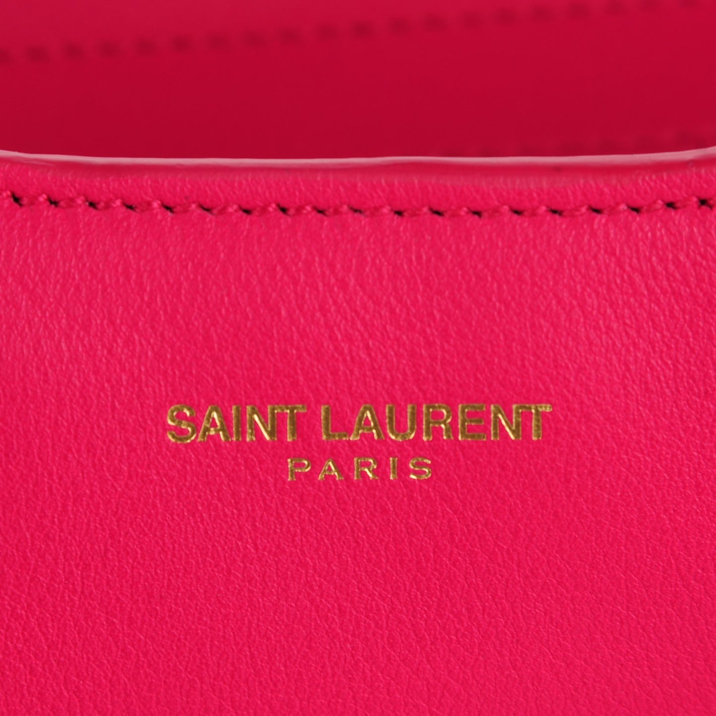 Calfskin Small Sac De Jour Black Fuchsia