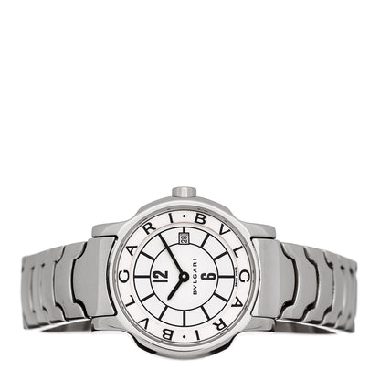 Bulgari Stainless Steel 29mm Solotempo Quartz Watch 4 of 8