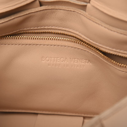 Bottega Veneta Nappa Maxi Intreccio Cassette Bag Almond 5 of 9