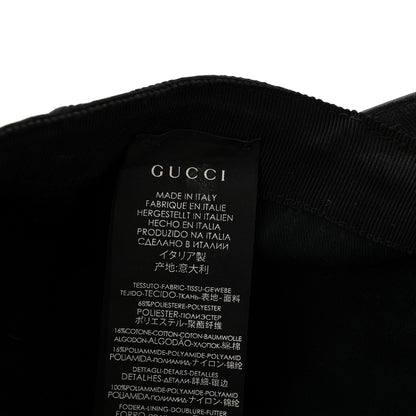 Gucci Monogram Web Baseball Hat M 58 Black 9 of 9