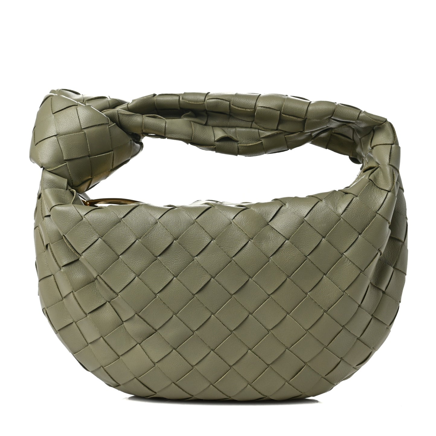 Nappa Intrecciato Mini Jodie Travertine