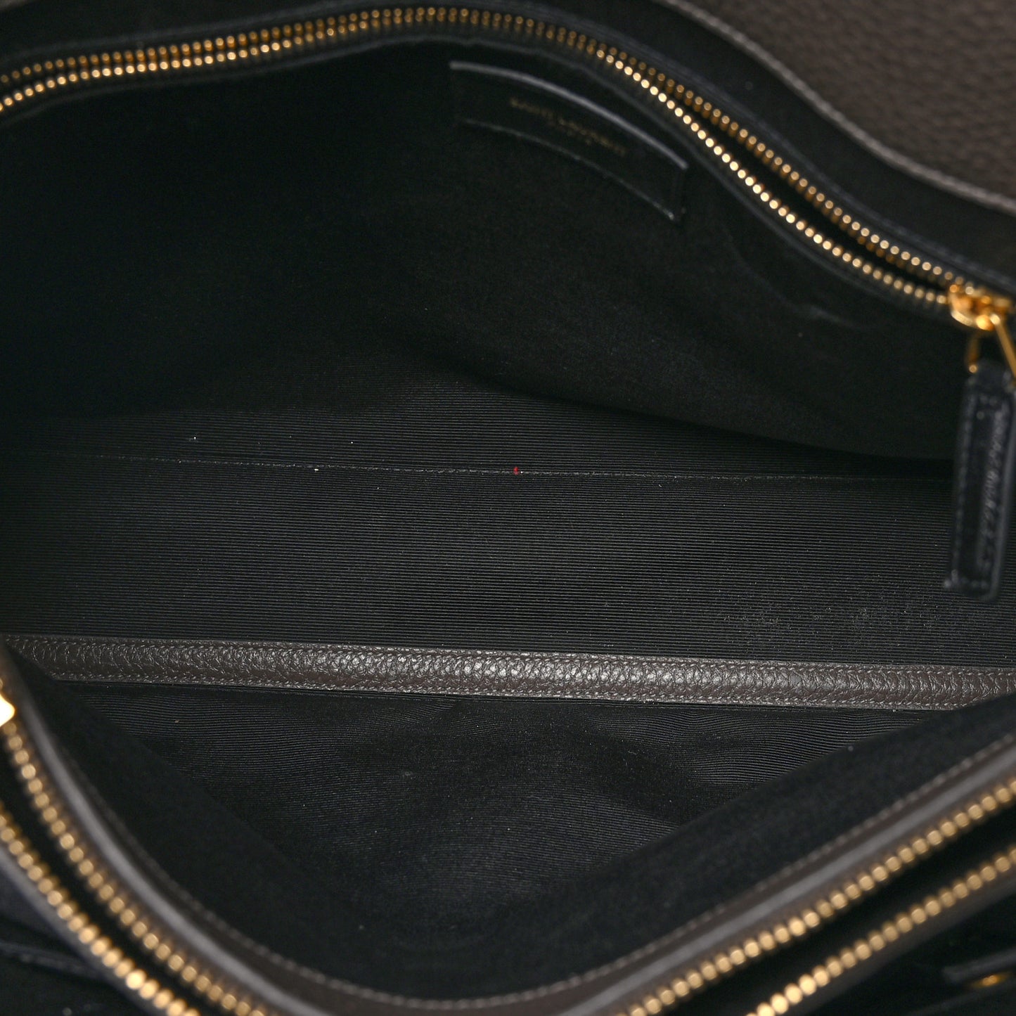 Grained Calfskin Large Sac de Jour Carryall Earth