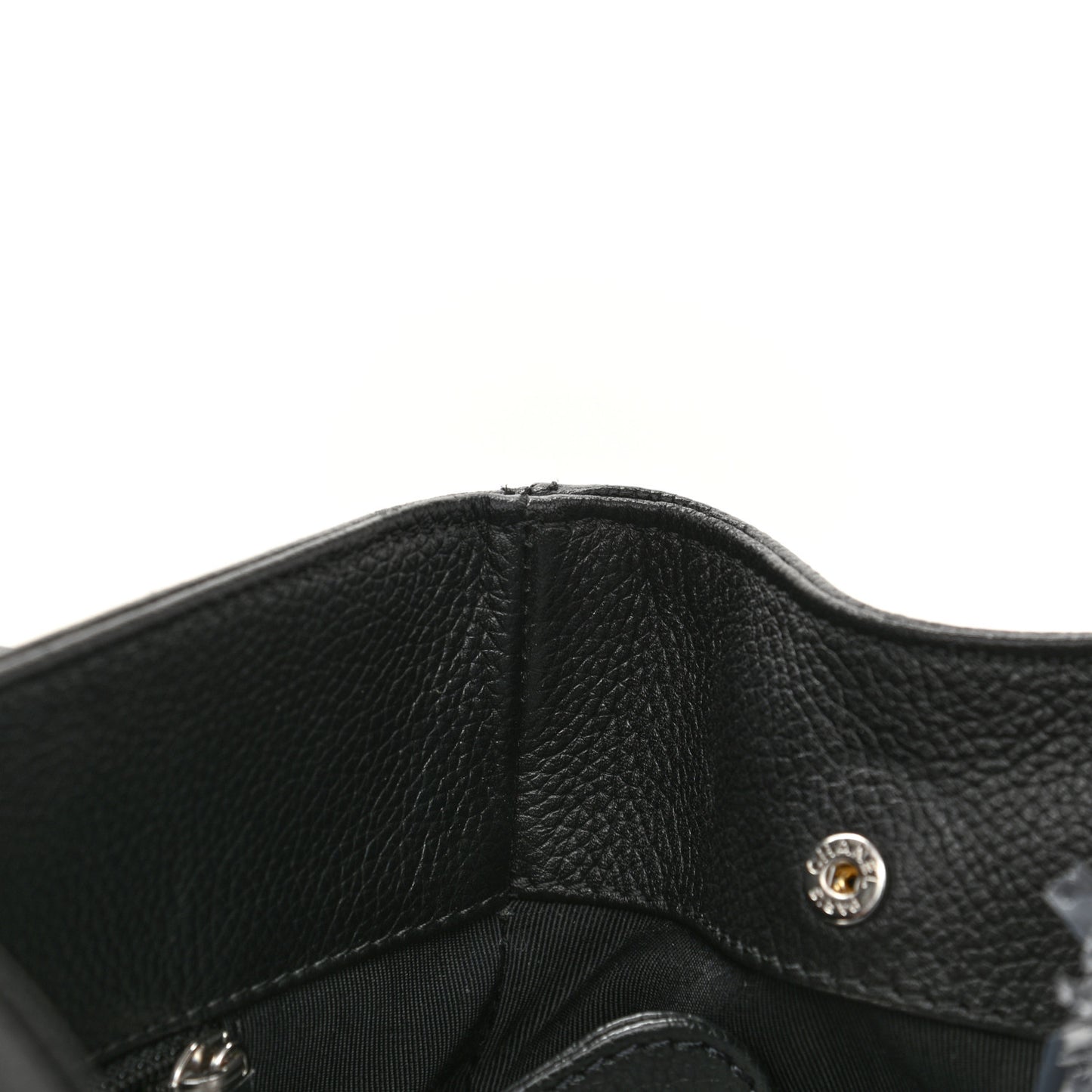 Calfskin Cerf Executive Shopper Tote Black