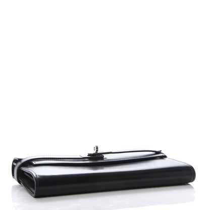 Hermes Box Kelly Longue Wallet Black 4 of 9