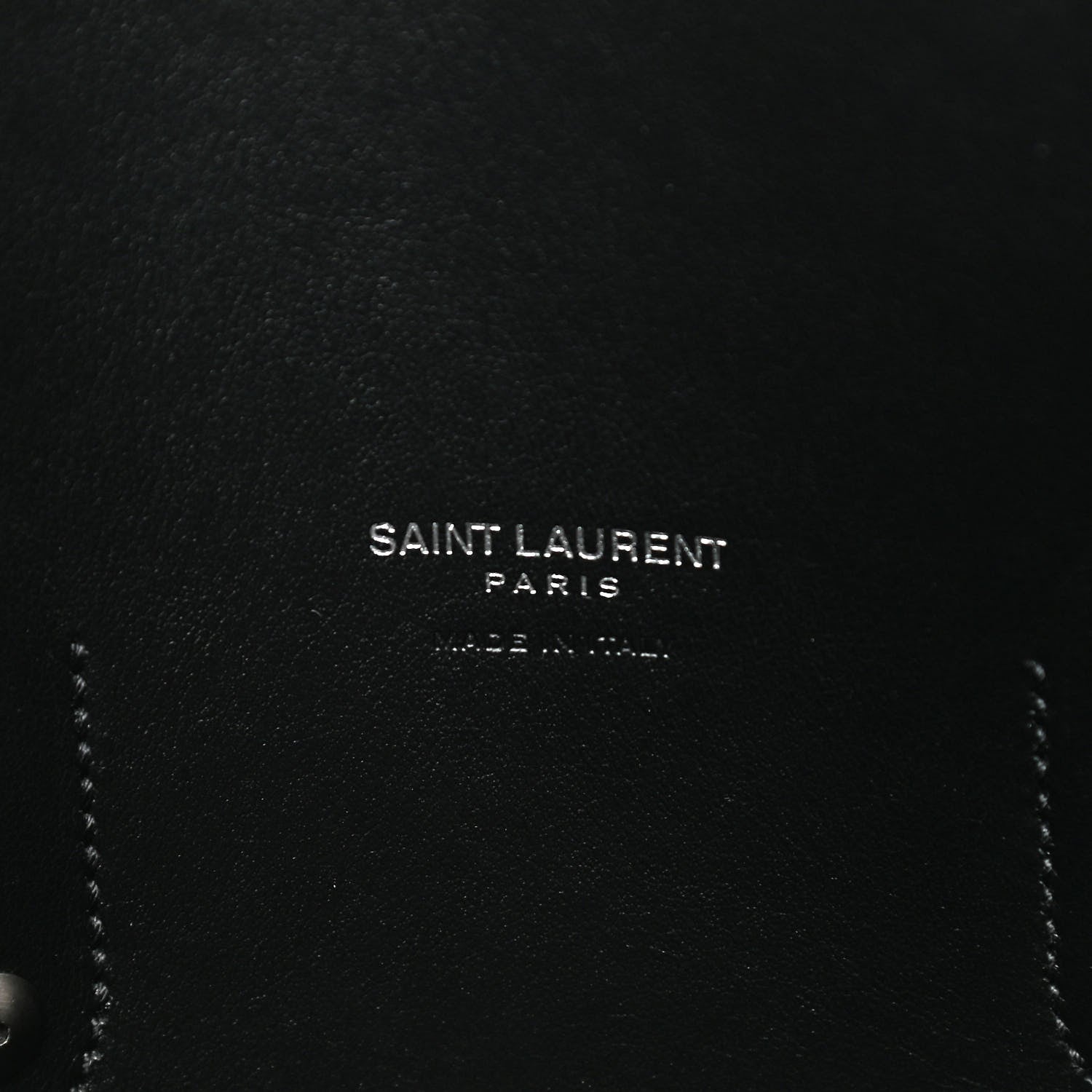 Saint Laurent Grained Calfskin Small Sac De Jour Fog 6 of 9