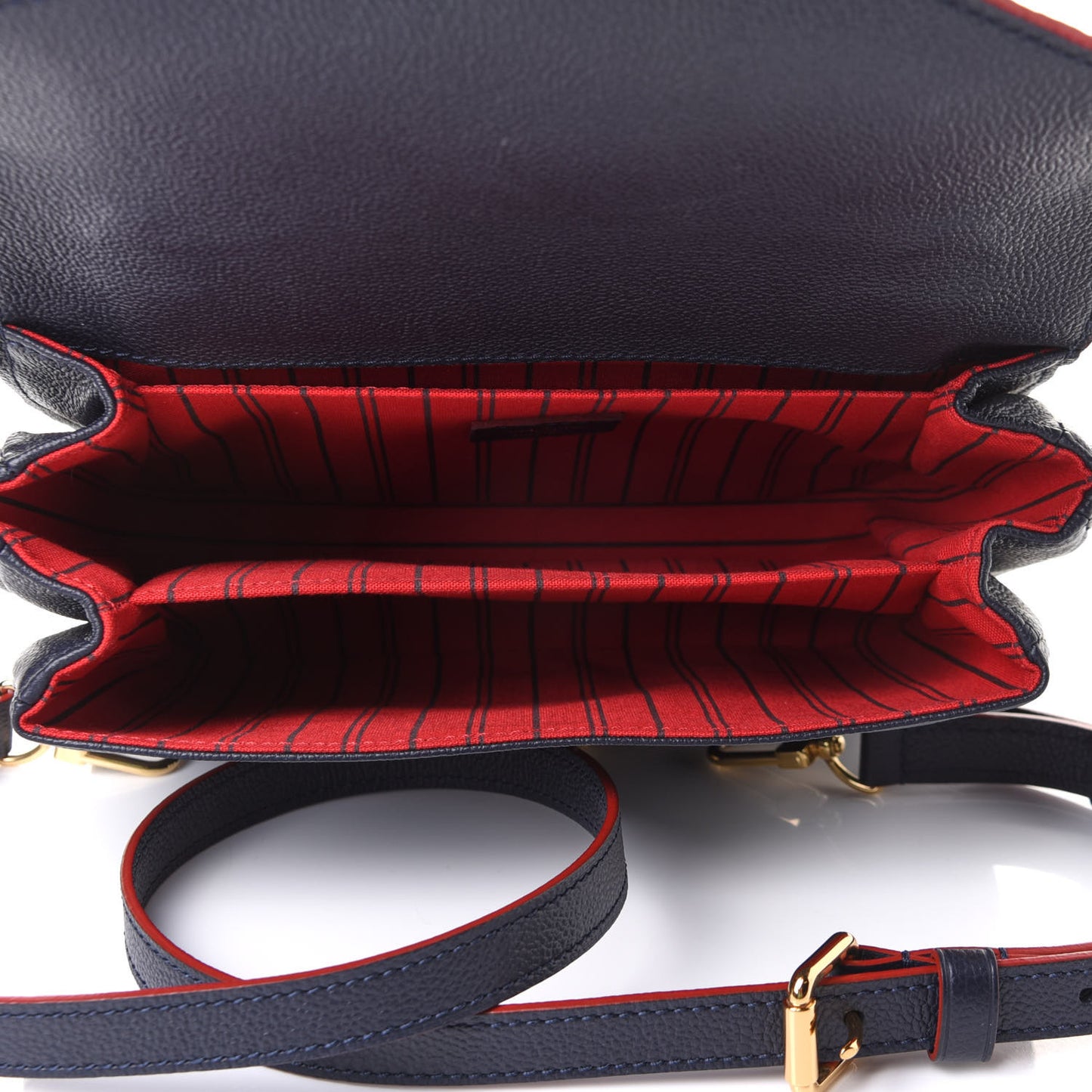 Empreinte Pochette Metis Marine Rouge