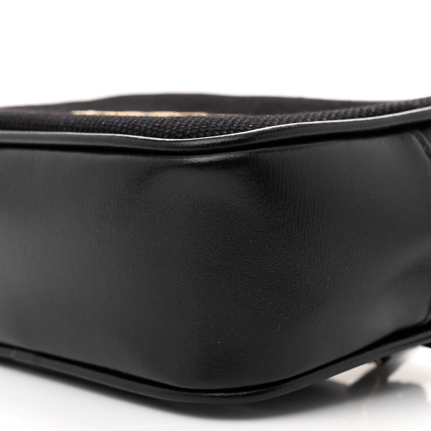 Saint Laurent Calfskin Canvas Monogram Lou Belt Bag Black 10 of 10