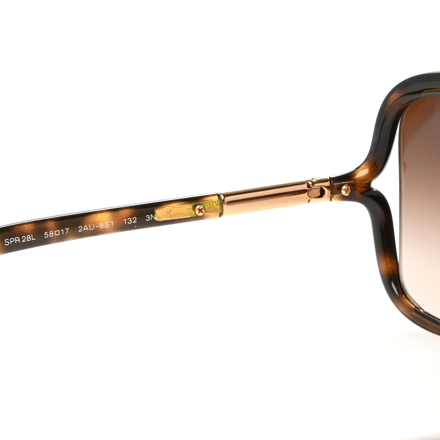 Prada Acetate SPR 28L Sunglasses Havana 5 of 7