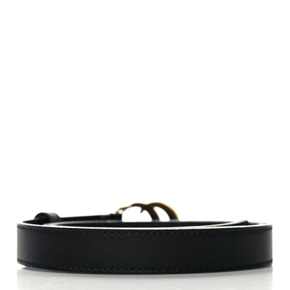 Gucci Calfskin Double G 20mm Belt 85 34 Black 2 of 5