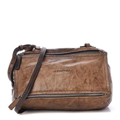 Givenchy Tumbled Sheepskin Mini Pandora Charcoal 1 of 24