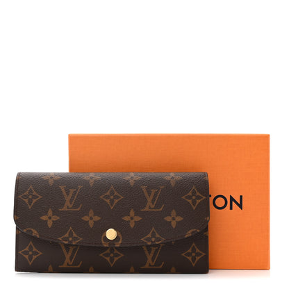 Louis Vuitton Monogram Emilie Wallet Rose Ballerine 7 of 7