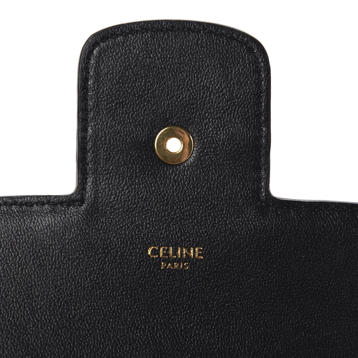 Snakeskin Medium Chain Maillon Triomphe Black