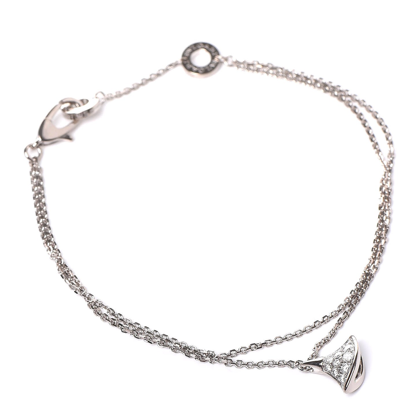 18K White Gold Diamond Divas' Dream Bracelet SM