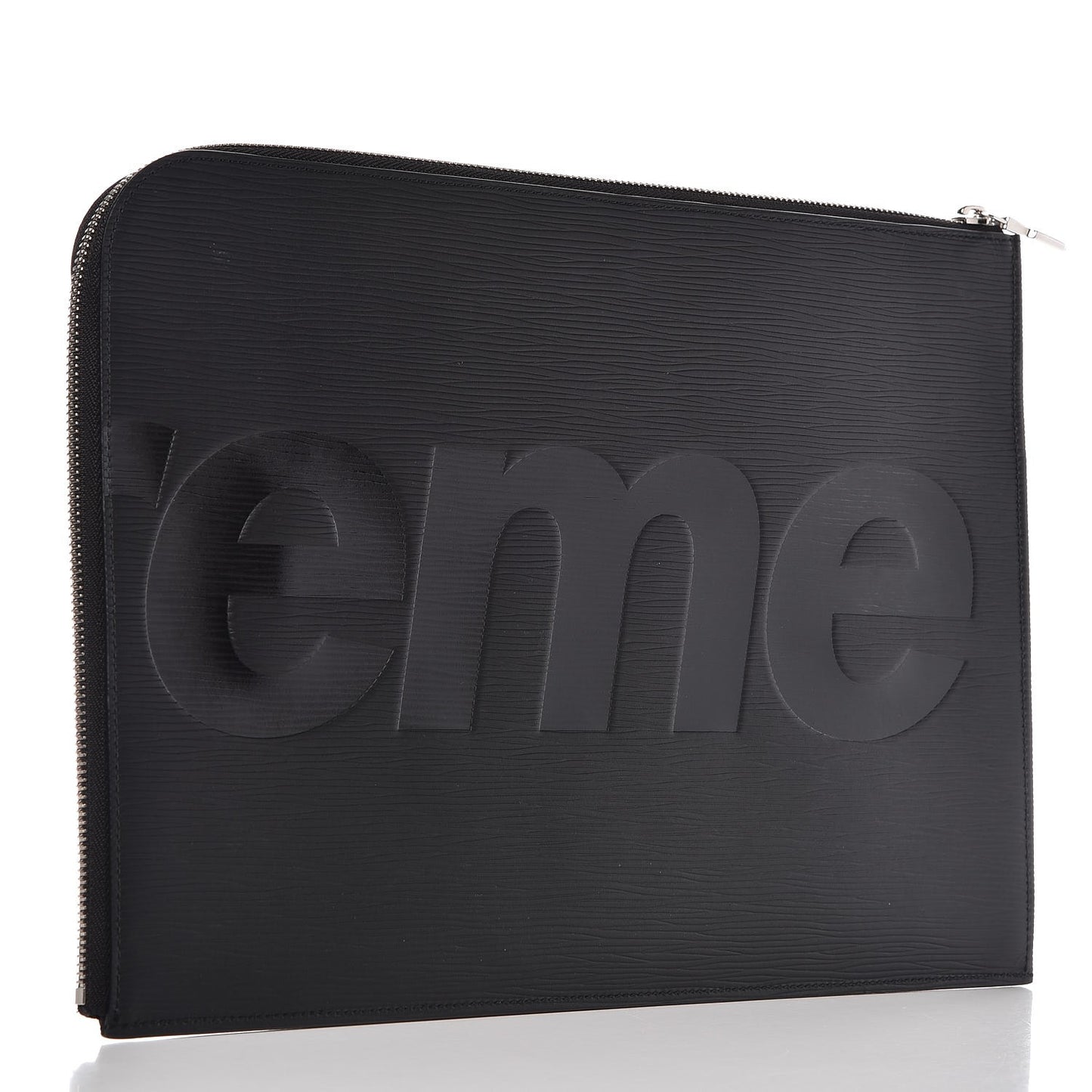 X SUPREME Epi Pochette Jour GM Black