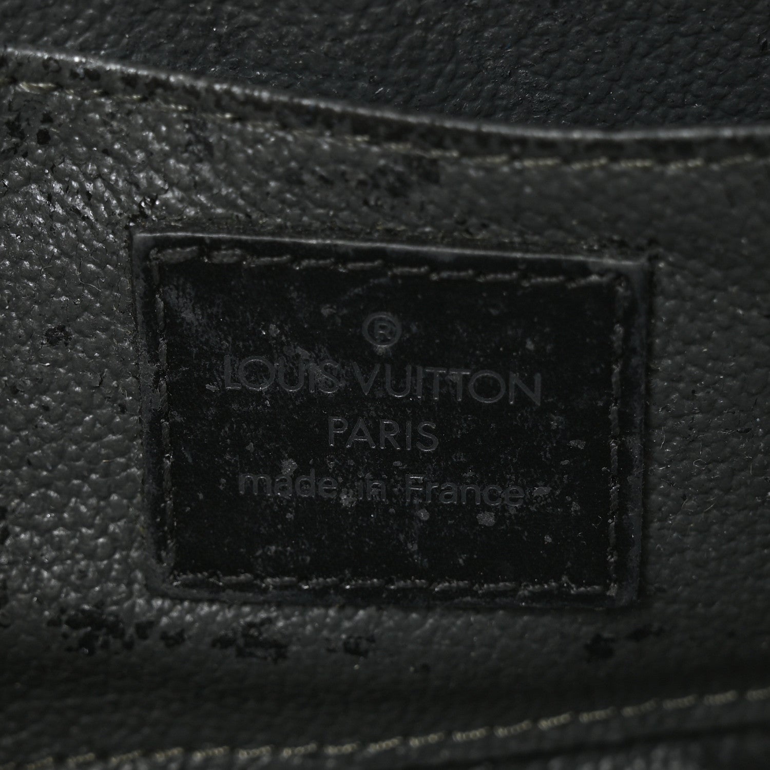Louis Vuitton Epi Dauphine 17 Cosmetic Pouch Black 6 of 9