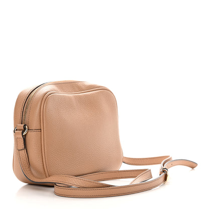 Gucci Pebbled Calfskin Small Soho Disco Bag Camelia 3 of 14