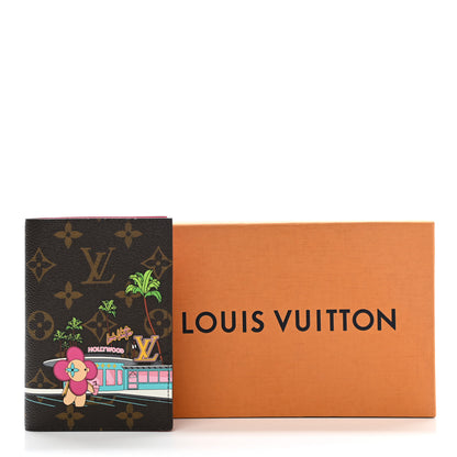 Louis Vuitton Monogram 2021 Christmas Animation Hollywood Passport Cover Fuchsia 7 of 7