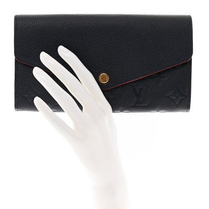 Louis Vuitton Empreinte Sarah Wallet NM Marine Rouge 2 of 7