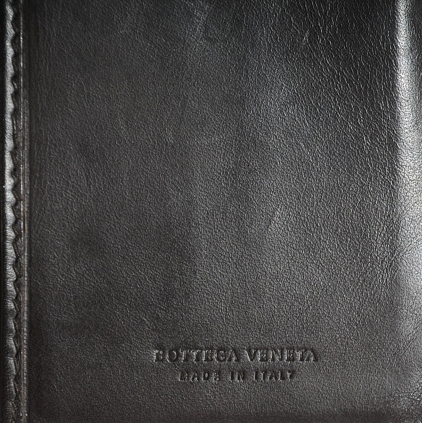 Intrecciato Continental Wallet Ebano