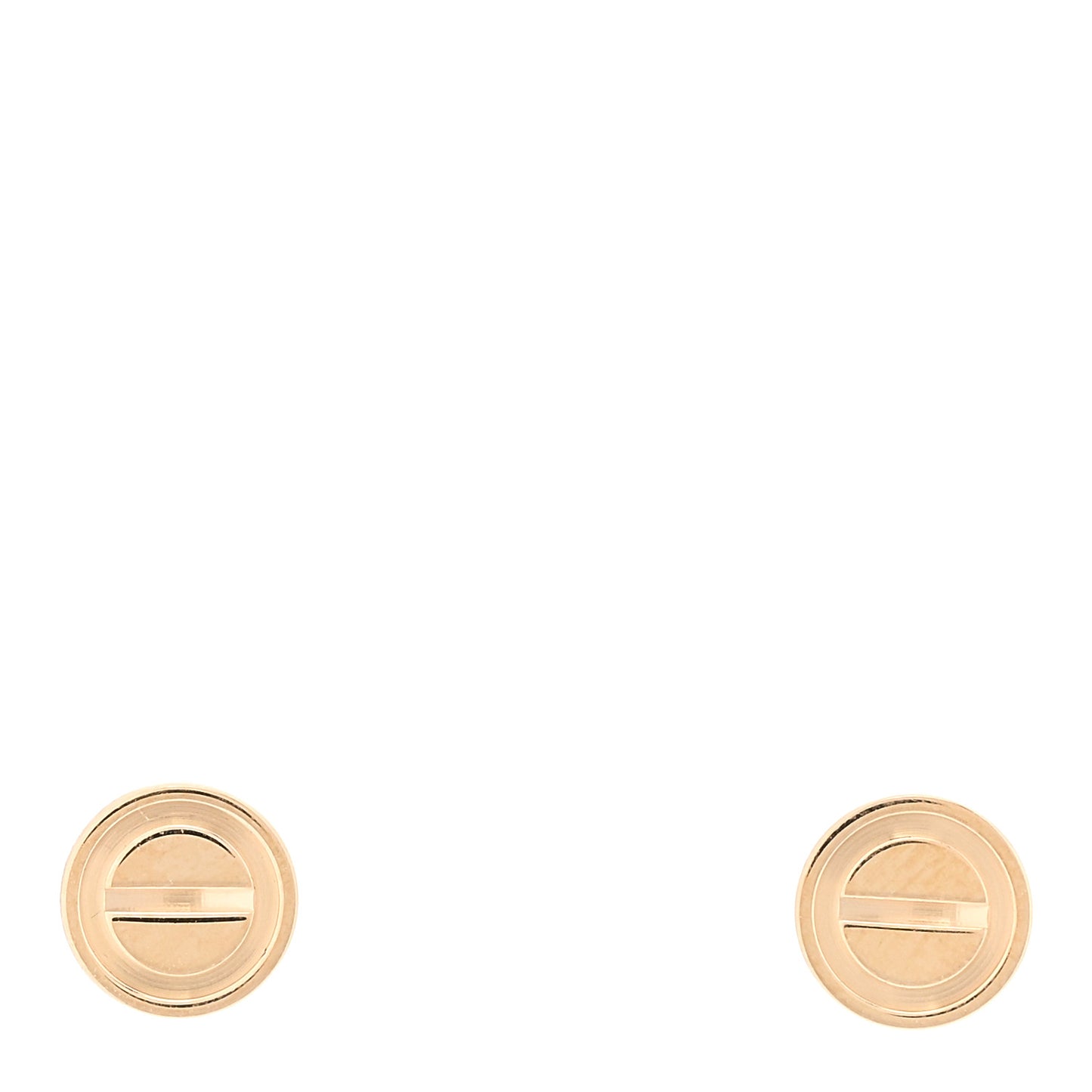 18K Yellow Gold LOVE Earrings