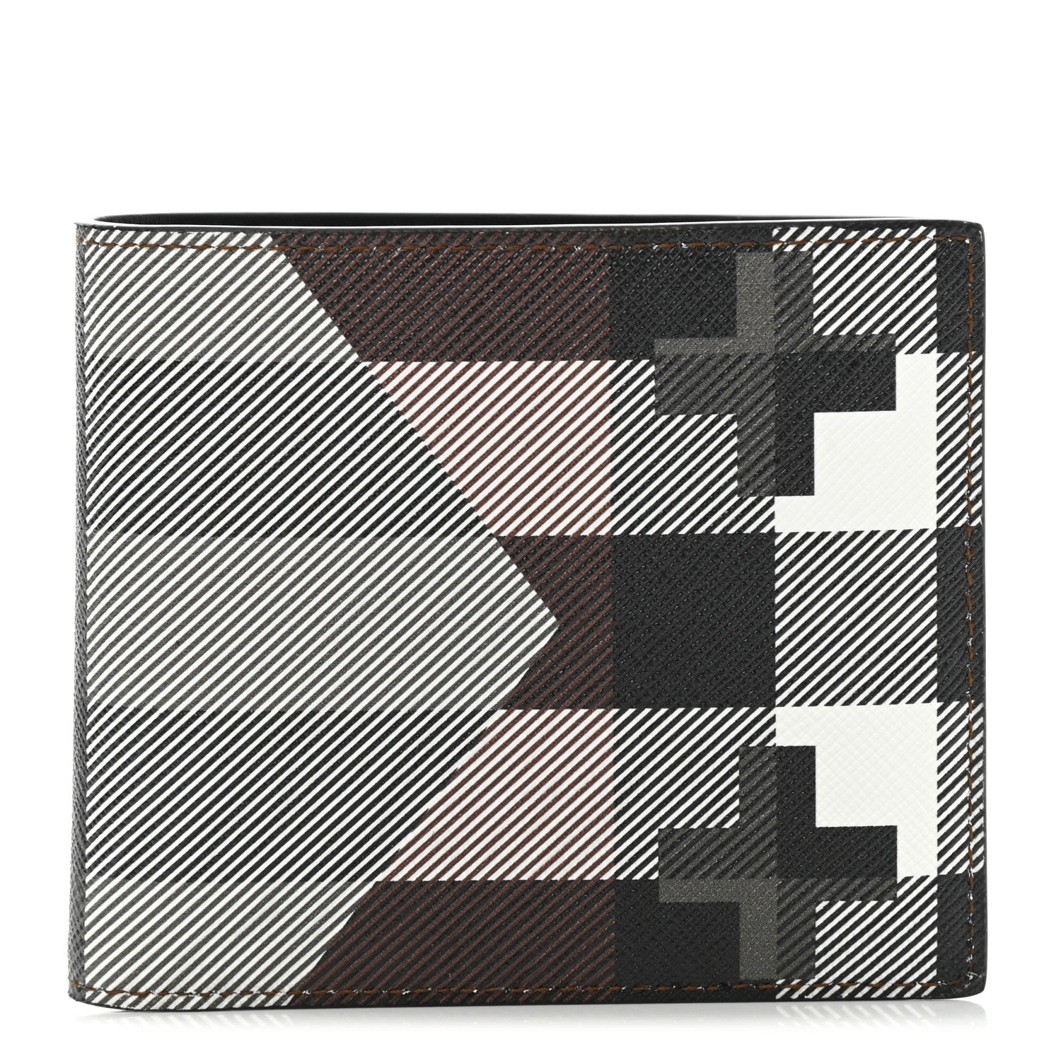 Burberry Geometric Check International Bi-Fold Wallet 1 of 7